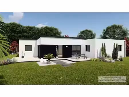 terrain avec maison neuf à vendre