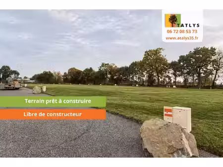 terrain constructible neuf à vendre