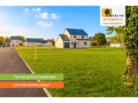 terrain constructible neuf à vendre