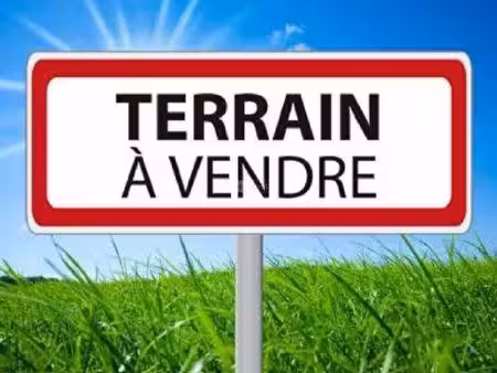 terrain constructible neuf à vendre