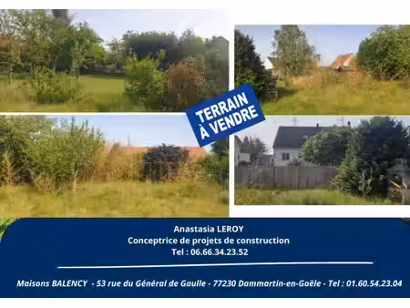 terrain constructible neuf à vendre