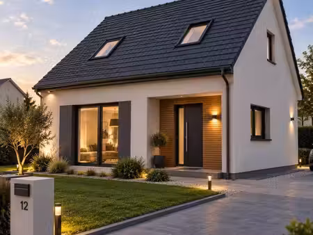 terrain avec maison neuf à vendre