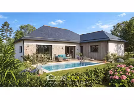 terrain avec maison neuf à vendre