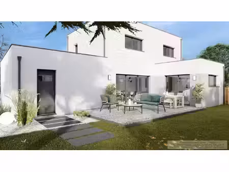 terrain avec maison neuf à vendre