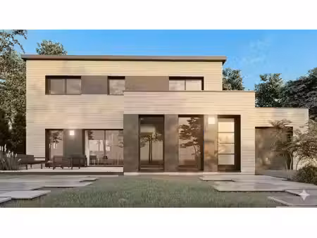 terrain avec maison neuf à vendre