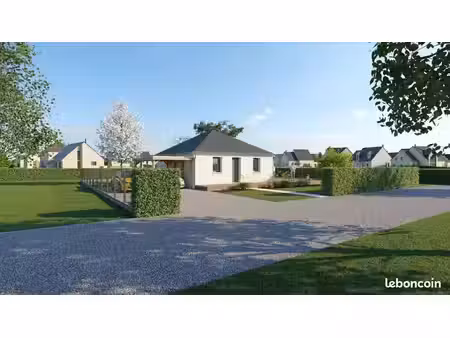 projet de construction d'une maison 59 m² avec terrain à pleudihen-sur-rance (22)