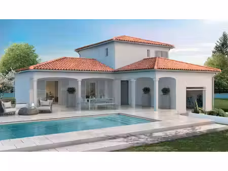 terrain avec maison neuf à vendre