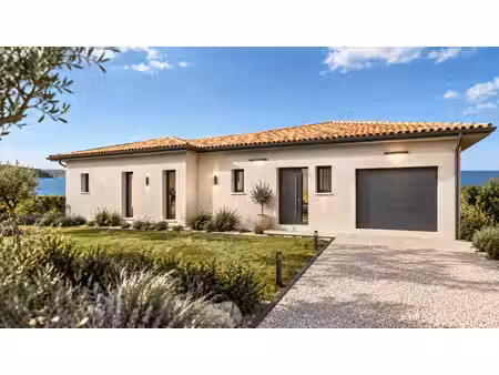 terrain avec maison neuf à vendre