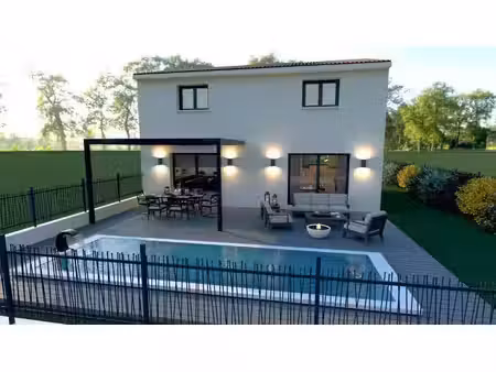terrain avec maison neuf à vendre