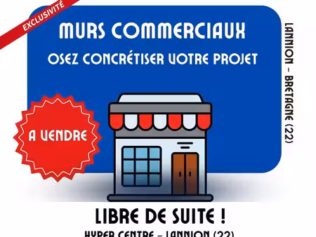 local 123 m² lannion