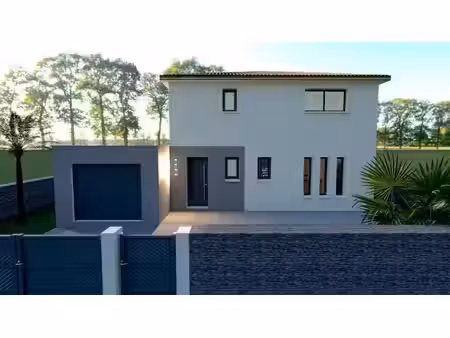 terrain avec maison neuf à vendre