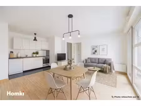 appartement t2 de 45 m² avec parking à asnières-sur-seine 92600  rue laure fiot