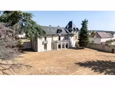 demeure historique à rénover avec parc en bord de vienne