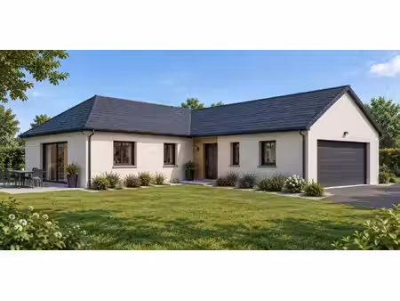 terrain avec maison neuf à vendre