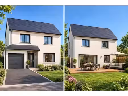 terrain avec maison neuf à vendre