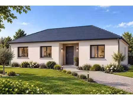 terrain avec maison neuf à vendre