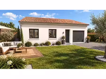 terrain avec maison neuf à vendre