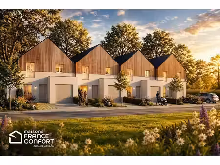 terrain avec maison neuf à vendre