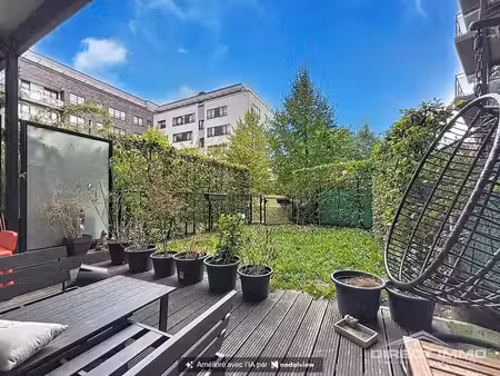 magnifique rdc ±90m² 2 ch. + jardin ±60m² ! constr.2018 !