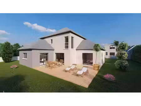 terrain avec maison neuf à vendre