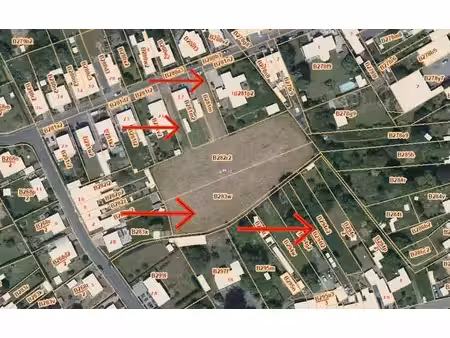 exceptionnel terrain à lotir de 6588 m² au coeur de kain