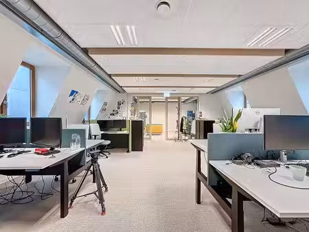 espace de bureaux avec terrasse