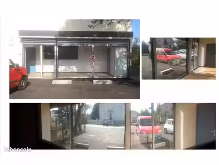 local professionnel avec parking et grande vitrine
