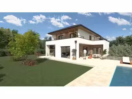 terrain avec maison neuf à vendre