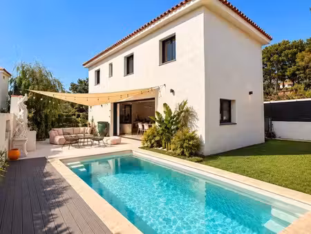 bandol – maison neuve 140 m² – piscine – vue mer – 4 chambres