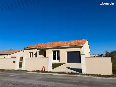 maison neuve à terminer 135 m2 habitables