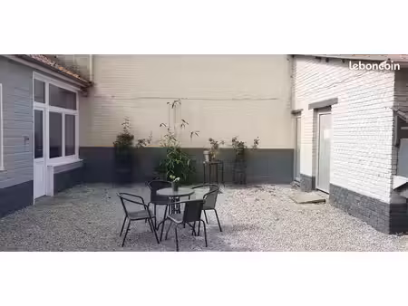 appartement rez de chaussee centre campagne les hesdin
