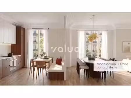 vente appartement 5 pièces 135 m² à paris 16ème (75016)  1 500 000 €