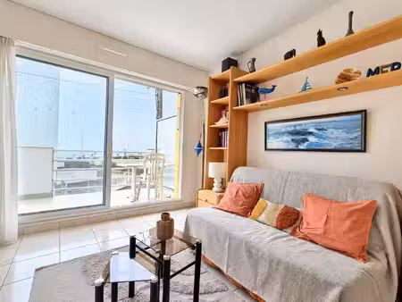vue mer! agréable t2 avec terrasse