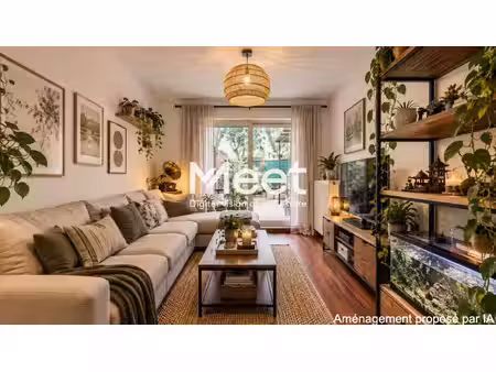 exclusivité - vitry sur seine - appartement 2 pièces de 41 m² avec jardin privatif - vendu