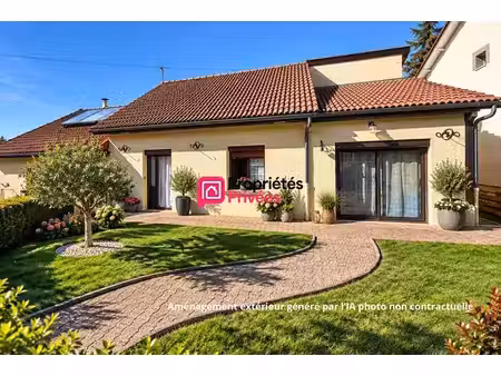 maison 5 pièces de plain-pied de 105m² avec garage et jardin clos de 800m² les ancizes com