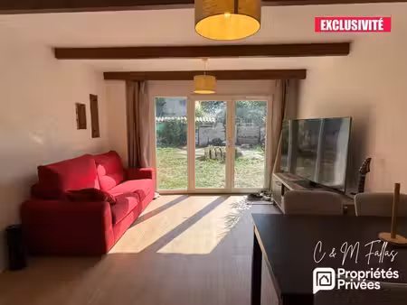 ensemble immobilier avec appartement rénové - travaillan - 220m²