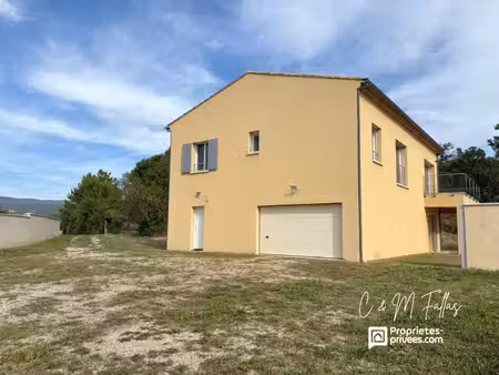 villa 120 m²   garage 126 m²  vue imprenable sur le ventoux et les monts environnants