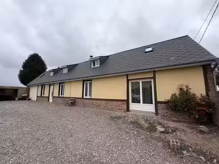 vente maison 6 pièces 129 m² à poix-de-picardie (80290)  193 000 €
