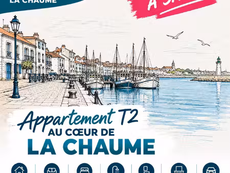 vente appartement 2 pièces  32.00m²  les sables