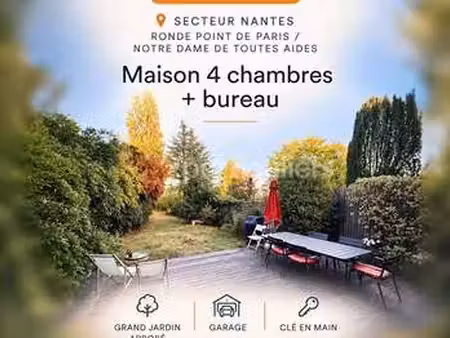 vente maison à nantes toutes-aides (44000) : à vendre / 149m² nantes toutes-aides