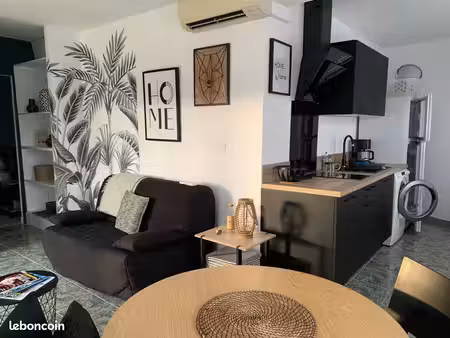 t2 meublé 39 m² – la fouillouse – idéal étudiant / bail mobilité – parking – terrasse 22 m