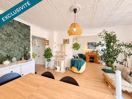 appartement 4 pièces de 72 m² avec balcon