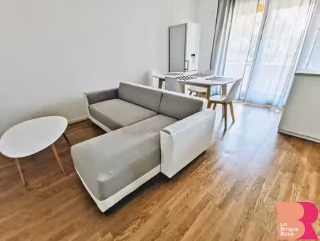à louer - toulouse rte seysses - appartement t2 meublé