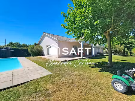 grande maison 5 chambres  piscine  terrain 1200 m²