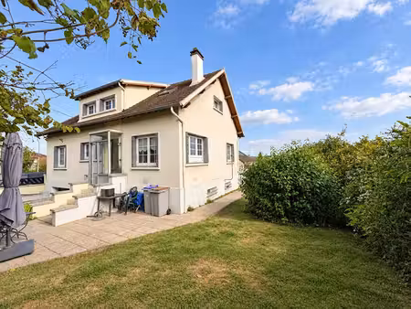 maison individuelle de 125 m² - 4 chambres - sous-sol total aménageable et terrain de 714 