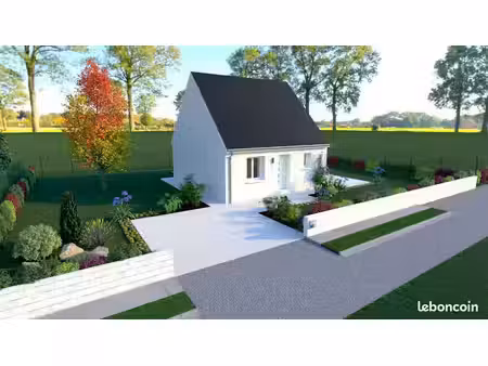 projet de construction d'une maison 49.05 m² avec terrain à saint-sebastien-de-morsent (27