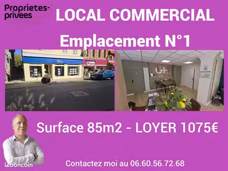 local commercial 85 m²