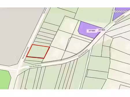 terrain de 800 m² à vert-en-drouais – 25 000