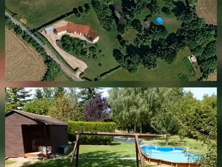 maison 7 pièces de 196 m² – étang – piscine – parc de 8 588 m² – dpe c