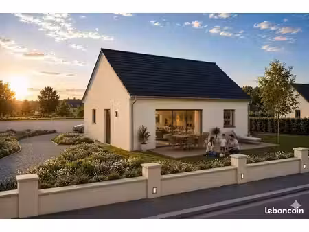 projet de construction d'une maison 70 m² avec terrain à briec (29)